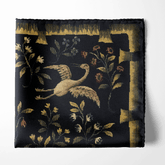 JUNGLE TALE SILK POCKET SQUARE